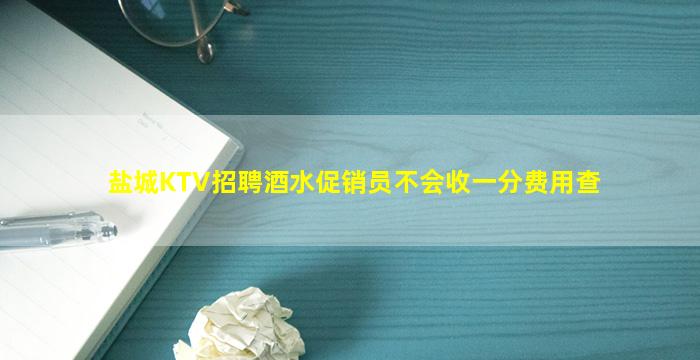 盐城KTV招聘酒水促销员不会收一分费用查